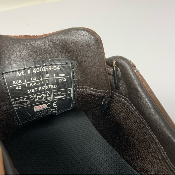 MTB Men’s Ajabu Brown Walking Shoes. Art#400259-04. Size 8-8.5. - Picture 6 of 9